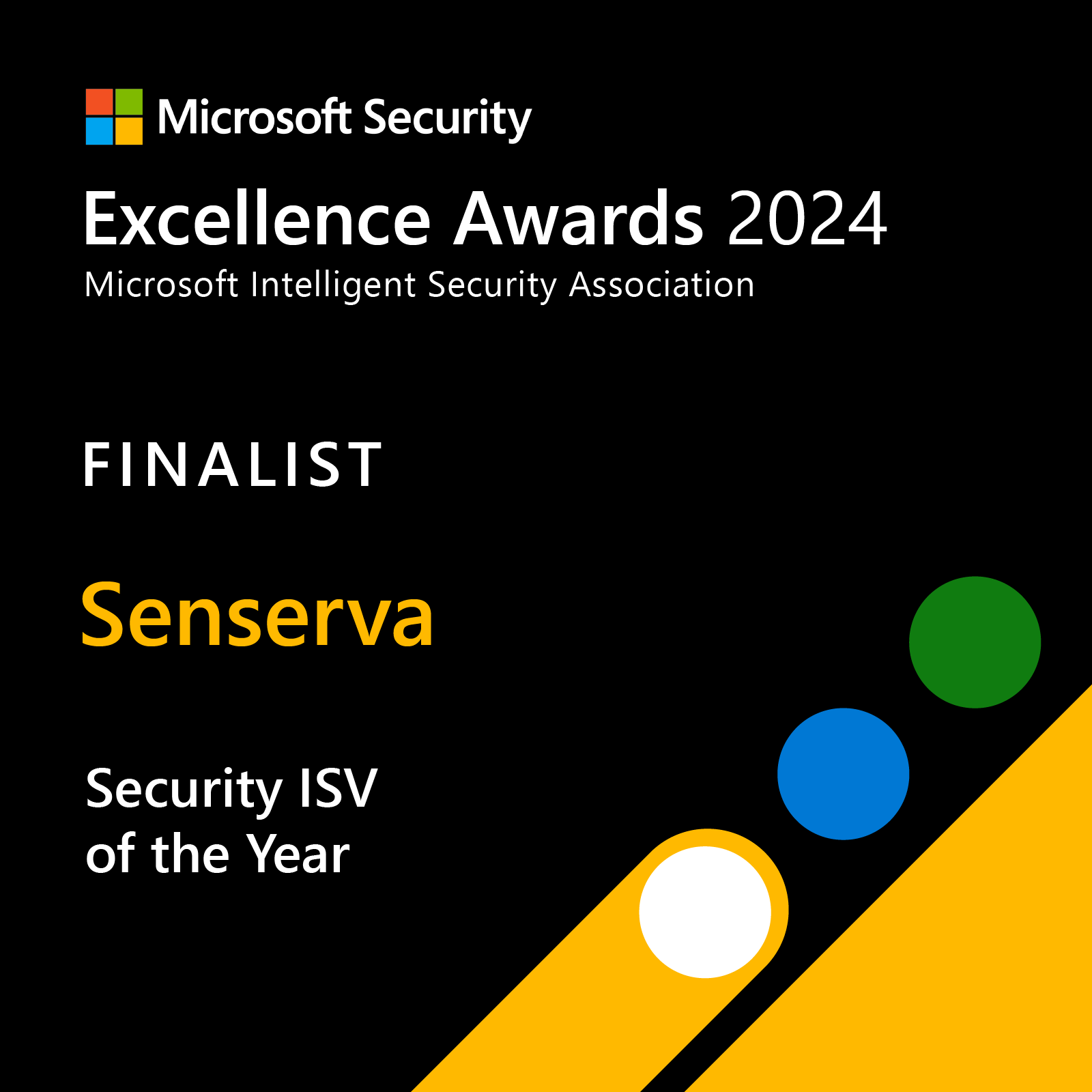 Finalist 800x800 Security ISV of the Year Senserva